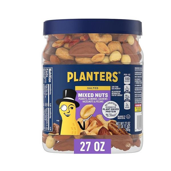 Planters Salted Mixed Nuts (27 oz)