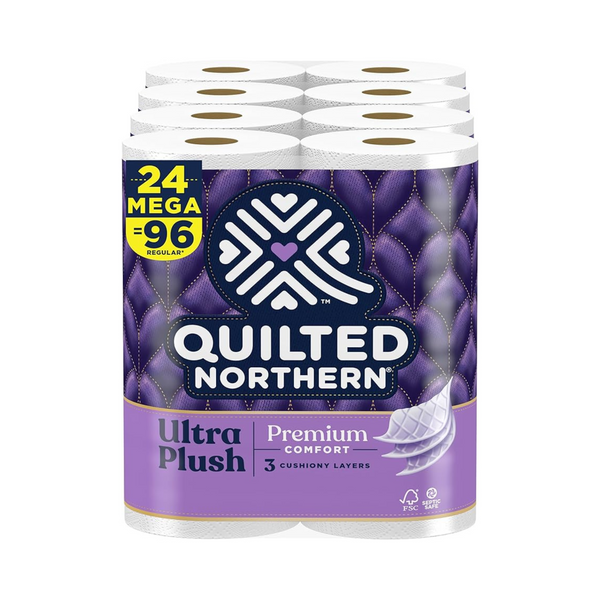 24-Count Quilted Northern Ultra Plush Toilet Paper