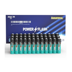 36-Count Power Flash Alkaline AAA Batteries