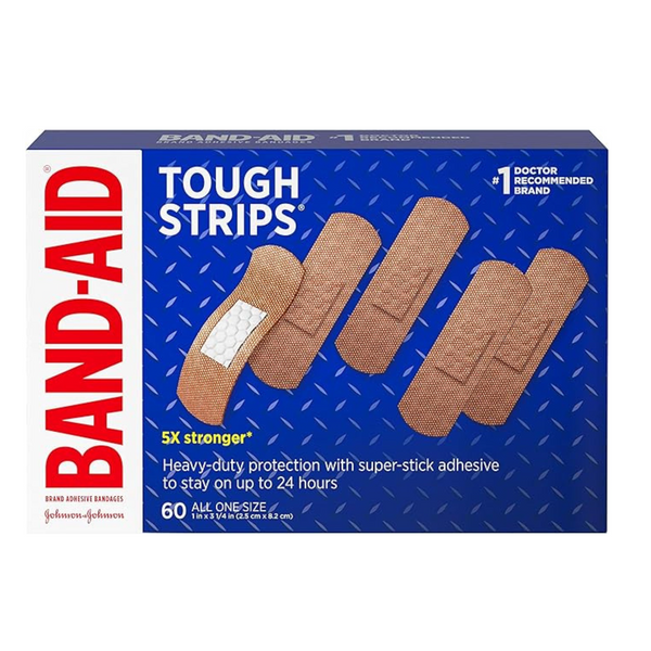 Brand Tough Strips Adhesive Bandages, 60 ct