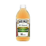 Vinagre de sidra de manzana natural Heinz con 5% de acidez (botella de 16 onzas líquidas)