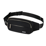 Sinno Women's Large Crossbody Fanny Pack with 4-Zipper Pockets