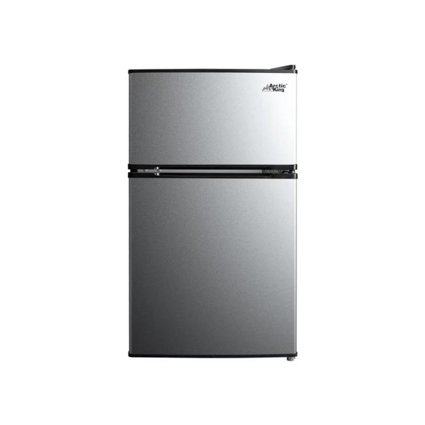 Arctic King 3.2 Cu Feet Two Door Mini Fridge with Freezer