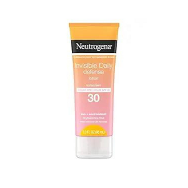 Neutrogena Invisible Daily Defense Sunscreen Lotion SPF30