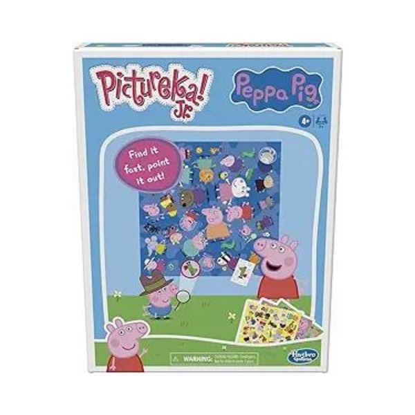 Hasbro Gaming Pictureka! Junior Peppa Pig Picture Game