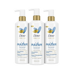 Paquete de 3 limpiadores corporales Dove Body Love Moisture Boost de 17.5 onzas