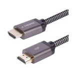 Cable trenzado HDMI 2.1 de 48 Gbps de ultra alta velocidad certificado Monoprice 8K de 10'