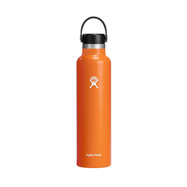 Hydro Flask Botella de agua de boca estándar de acero inoxidable de 24 onzas