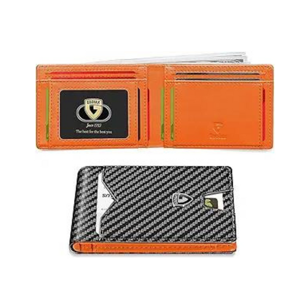 Cartera delgada para hombre