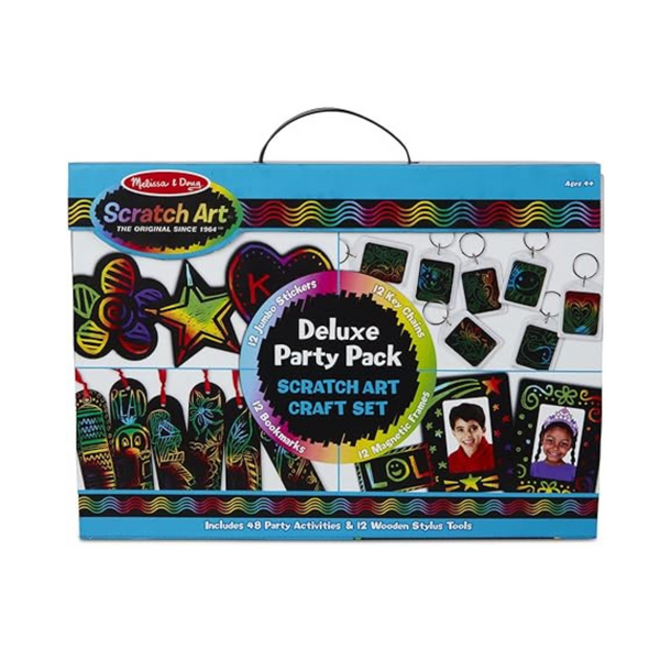 Melissa & Doug Scratch Art Deluxe Party Set