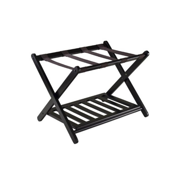 Winsome Luggage Rack with Shelf