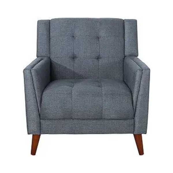 Christopher Knight Home Evelyn Mid Century Modern Fabric Arm Chair