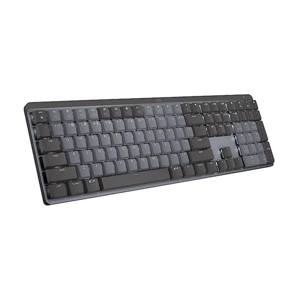 Teclado retroiluminado inalámbrico mecánico Logitech MX (interruptores silenciosos táctiles)