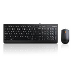 Combo USB Lenovo 300 • Teclado y mouse con cable de tamaño completo