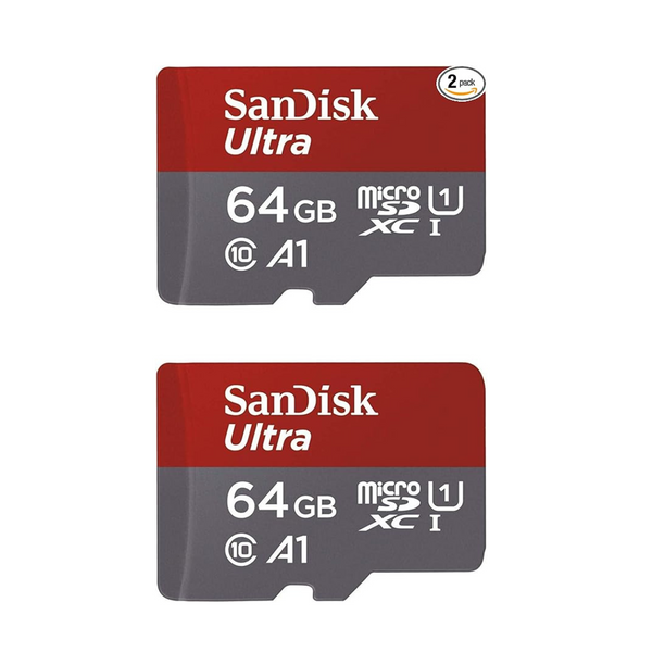 Paquete de 2 tarjetas microsdxc SanDisk de 128 GB