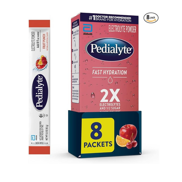 Pedialyte Fast Hydration Powder Packets