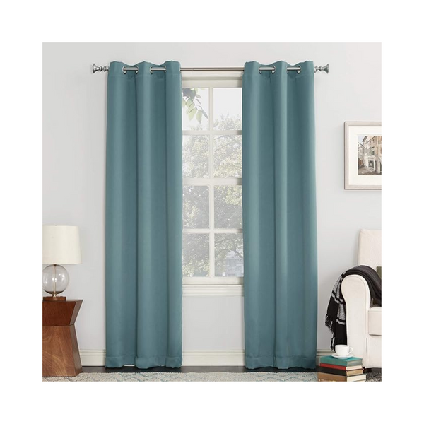 Sun Zero Blackout Grommet Curtain Panel