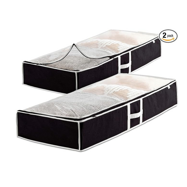 2-Pack Zober Under Bed Storage Containers