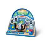 Melissa & Doug Jet Pilot Interactive Dashboard Playset