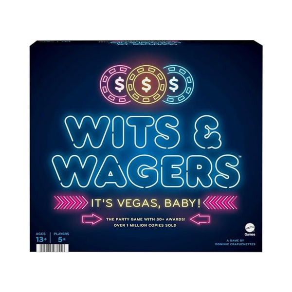 Wits & Wagers Vegas Edition Trivia Family Party Board Game