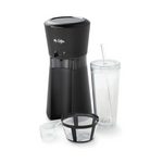 Mr. Coffee Iced Coffee Maker with Reusable Tumbler and Coffee Filter