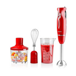 Ovente Electric Hand Blender 300 Watt with Stainless Steel Blades