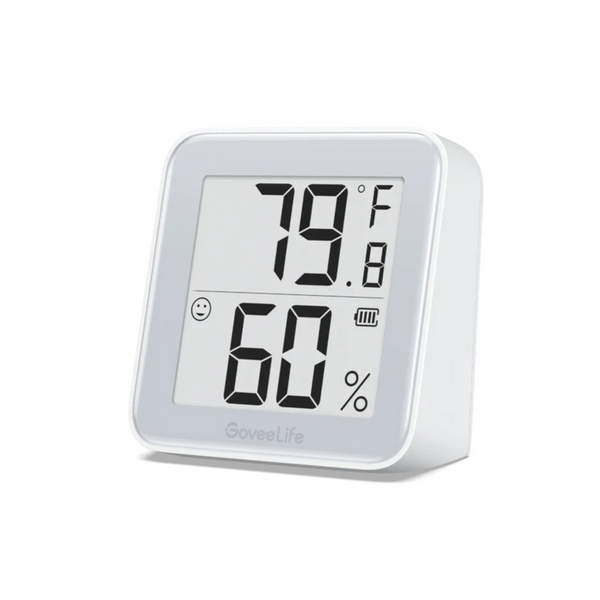 GoveeLife E-Ink Bluetooth Smart Thermo-Hygrometer 2s (White)