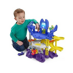 Fisher-Price DC Batwheels Launch & Race Batcave Race Track Playset