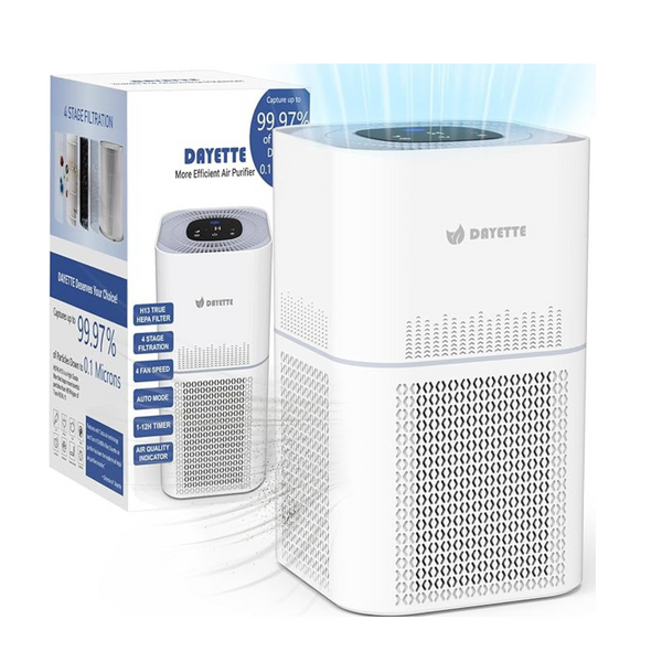 Dayette Large Room Cadr 1290 sq ft Hepa Air Purifier