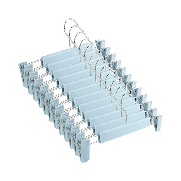 24-Pack 12" x 5.3" Adjustable Short Hangers with Clip