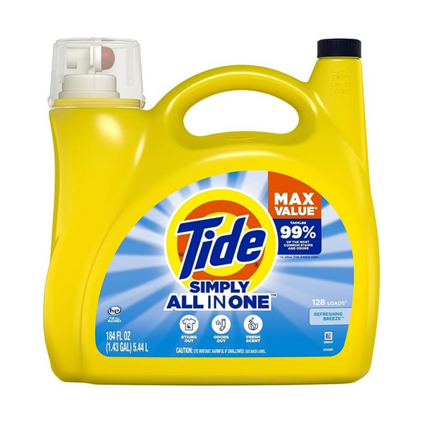 184-Oz Tide Simply Liquid Laundry Detergent