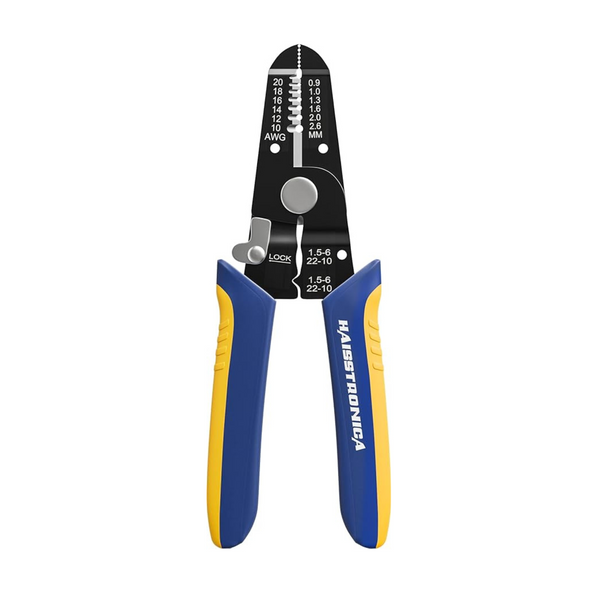 haisstronica 7.5" Wire Stripper & Crimping Tool