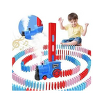 200PCS Automatic Domino Train Toy