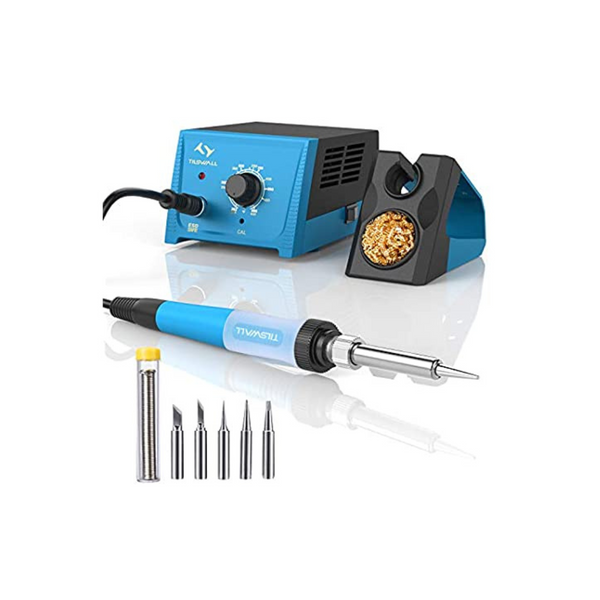 Tilswall 65W Soldering Station Welding Iron w/Smart Temperature Control