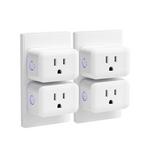 4-Pack Syantek WiFi Smart Plug Compatible with Alexa & Google Assistant