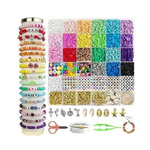 Clay Beads 6,200 Piece Bracelet Making Kit