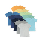 HonestBaby 100% Organic Cotton Pack of 10 Short Sleeve T-Shirts