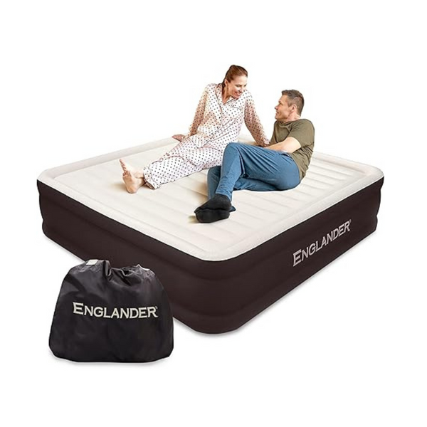 Englander Air Mattress with Built in Pump