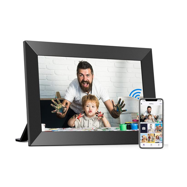 Bigasuo 10.1" WiFi Ips HD Touch Screen Cloud Smart Photo Frames