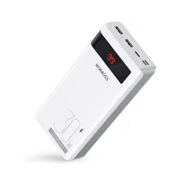 Romoss 30000mAh 30W Fast Charging Portable Power Bank