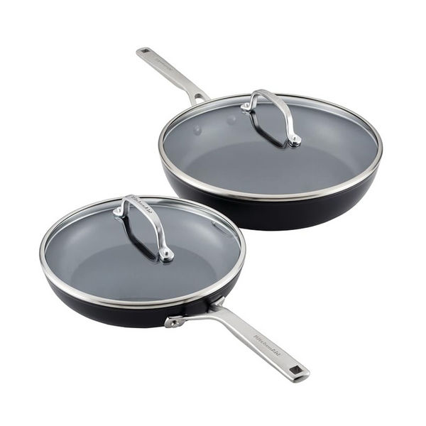 4-Piece KitchenAid Nonstick Frying Pans/Skillet Set