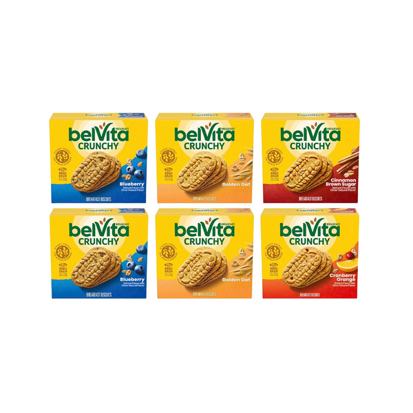 30-Pack belVita Breakfast Biscuits (Variety Pack or Cranberry Orange)