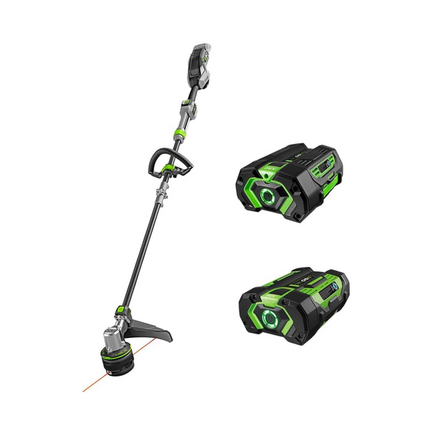 EGO Power+ 56V 16" String Trimmer w/ 4.0Ah Battery, 2.5Ah Battery & Charger