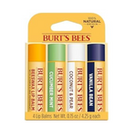 4-Count 0.15-Oz Burt's Bees Beeswax Lip Balm (Variety Pack)