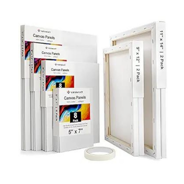 30-Pack Canvas Board & Panel