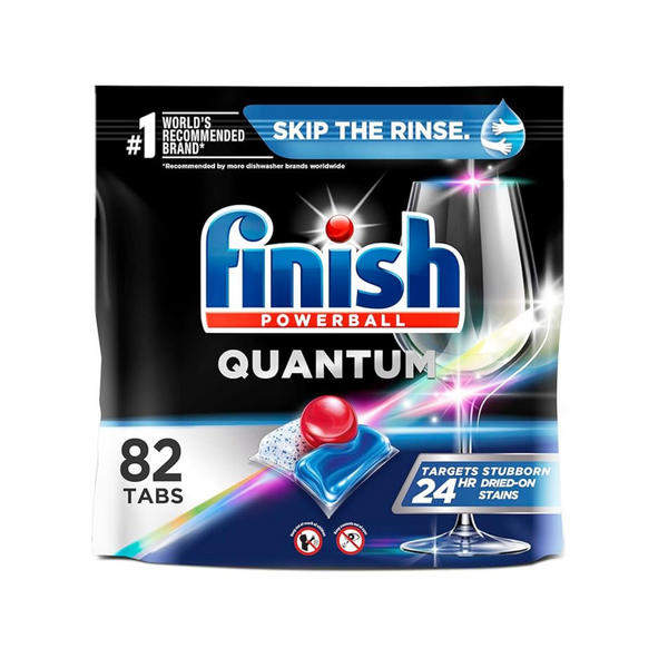 82-Count Finish Powerball Quantum Dishwasher Detergent Tablets