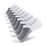 8-Pairs Cotton Mens Invisible Socks