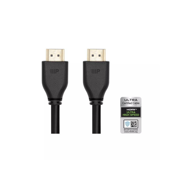 6' Monoprice 8K Certified Ultra High Speed 48Gbps HDMI 2.1 Cable