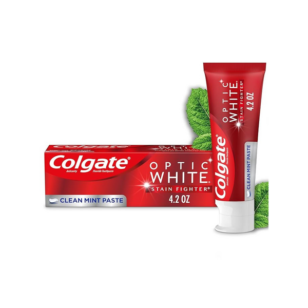 Colgate Optic White Stain Fighter Whitening Toothpaste