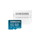 512GB Samsung EVO Select U3 A2 V30 microSDXC Memory Card w/ Adapter